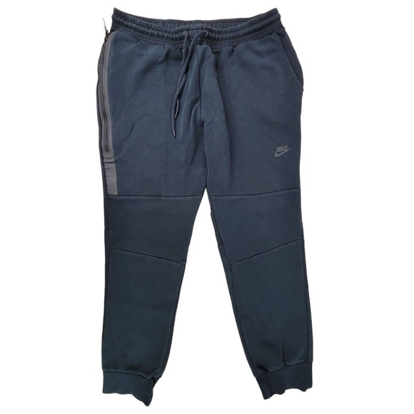 Nike Tech Fleece Sweatpants Size XL Mens Jogger Triple Black 545343-011 OG - Picture 1 of 4